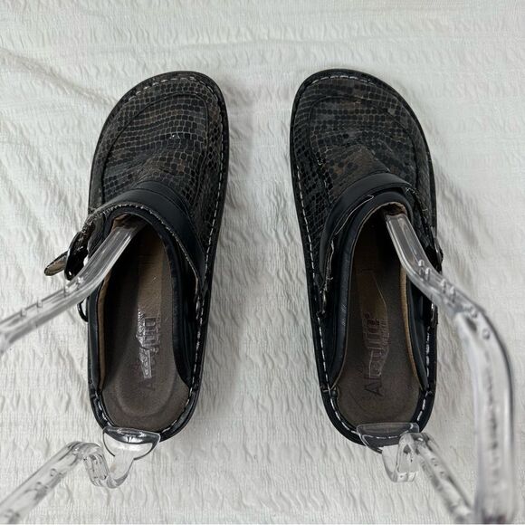 Algeria Seville Black Stone Mules- Size 9 - Picture 7 of 14